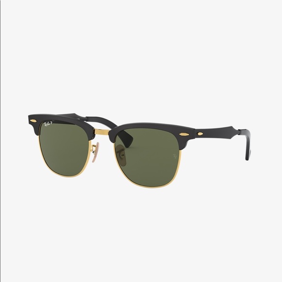 RB3507 CLUBMASTER ALUMINUM Polarized - Picture 1 of 6